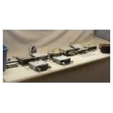 Tote of Vintage Car Stereos