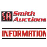 ONLINE AUCTION INFORMATION
