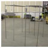 (2) Wire Shelves