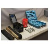 Assorted Hardware, (2) Broom Heads & Makita