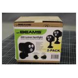 (3) Mr Beams 400 Lumen Spotlight 2pk