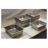 (13) Stainless Steel Food Pans