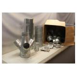 Box of Assorted Duct Work