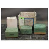 (3) Boxes Of Hog Ring Fasteners & (1) Box of