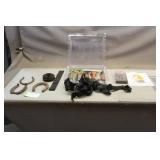 Hunting Video, Straps & (3) Horse Shoes