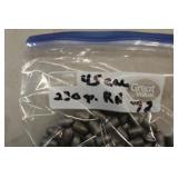 (132) .45 Cal 250gr Bullets