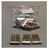 (50) Rnds 54 R Ammo w/ Stripper Clips