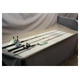 (3) Fishing Poles