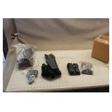 (2) Right Handed Holster Belts & (2) Double Mag