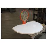 Basketball Backboard with Hoop