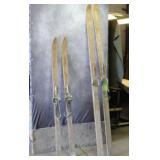 (2) Sets of Antique Winter Ski's