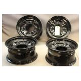 (4) Polaris 4-Bolt ATV Rims