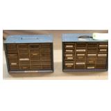 (2) Parts Organizers