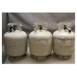 (3) Full Propane Cylinder Tanks