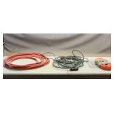 (2) Extension Cords & 3/8' Air Hose