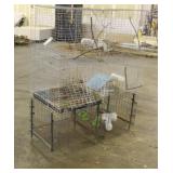 6-Bay Rabbit Hutch w/ Supplies
