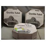 (3)Rolls of Gorilla Tube 5/8'x100' Clear Vinyl