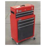 Homak Red 2-Tier Tool Box