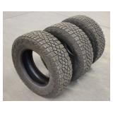 (3) Goodyear Wrangler LT275/65R18 Tires