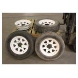 (3) P205/70R15 Tires w/ Spare Rim
