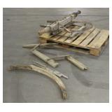 Antique Carriage Axle Pieces