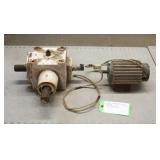 Gearbox for Auger & Electric Motor