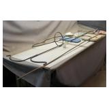 (2) Shepard Hooks, Knee Pads, Flag & Assorted Lawn