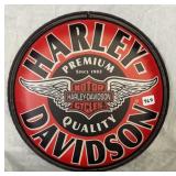 Metal Harley Davidson Button 14'