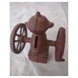 Cast Iron Coffee Grinder Bank 5'