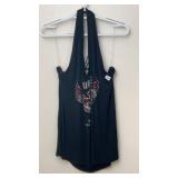 Ladies Halter Top Bling Sturgis, sz 3X