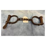 Antique Handcuffs w/Key