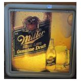 Miller High Life Lighted Sign, 19" x 19"