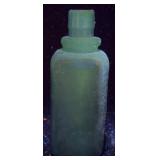 Cobalt Blue Glass UV Reactive Bottle