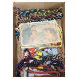 Hemp Bracelets & Sewing Needles