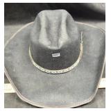 Western Felt Hat, Size Large, Made in Mexico