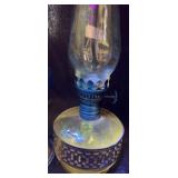 8" & 10.5" Oil Lamps w/Shades