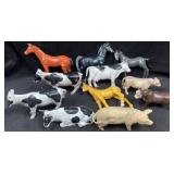 Imperial, Ertl, AAA Hard Plastic Farm Animals