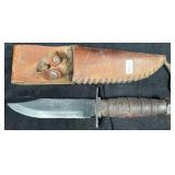 GC Co. 21376 Japan 9 1/4" Knife w/Sheath