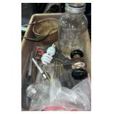 Cast Iron Pot, Vintage Door Knob, Drill Bits &