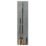 Pair Adjustable Swiss Gear Walking Sticks