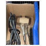 Welding Clamp, Extension Cord & Ice Scraper