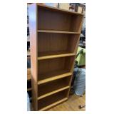 4-Shelf Bookcase, 30" x 12" x 72" Tall