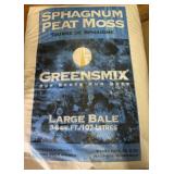 3.8cu ft Sphagnum Peat Moss Bag, New