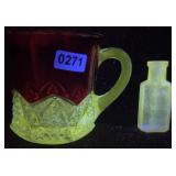 Ruby Red Crystal Souvenir Mug