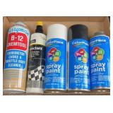 Spray Paint & Shop Fluids