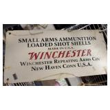 Metal Winchester Sign, 7 1/4" x 15"