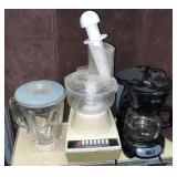 Small Coffee Pot & Hamilton Beach Food Processor