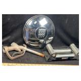 Buick Hubcap, Slip Tank Nozzle & Winch Rollers