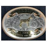 2007 Montana Silversmiths Grand Champion Buckle