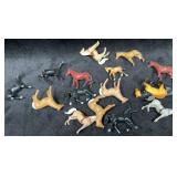 Miniature 1 1/2" Plastic Horses